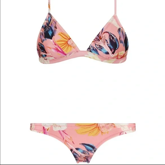 TRIANGL Pink Dahlia Bikini - never worn, no tags, like brand new - Picture 2 of 7